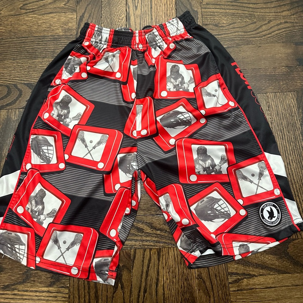 Flow Society Boys Lacrosse Shorts Size XL